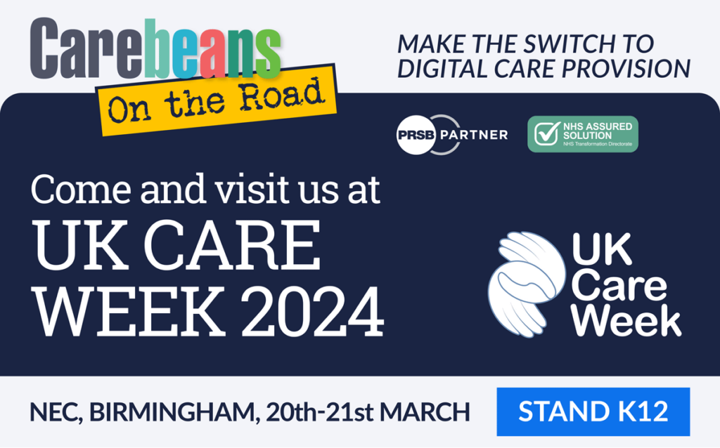 Carebeans on the road at UK Care Week 2024